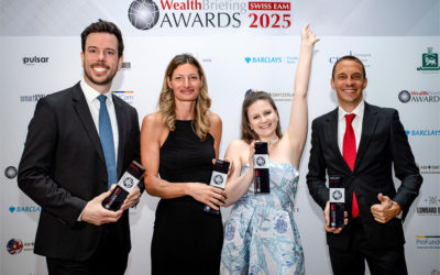 Telomere Capital décroche quatre nouvelles distinctions lors des WealthBriefing Swiss EAM Awards 2025