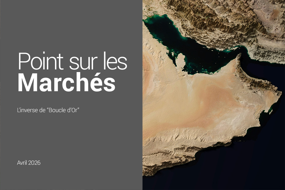 Point sur les marchés – Avril 2026